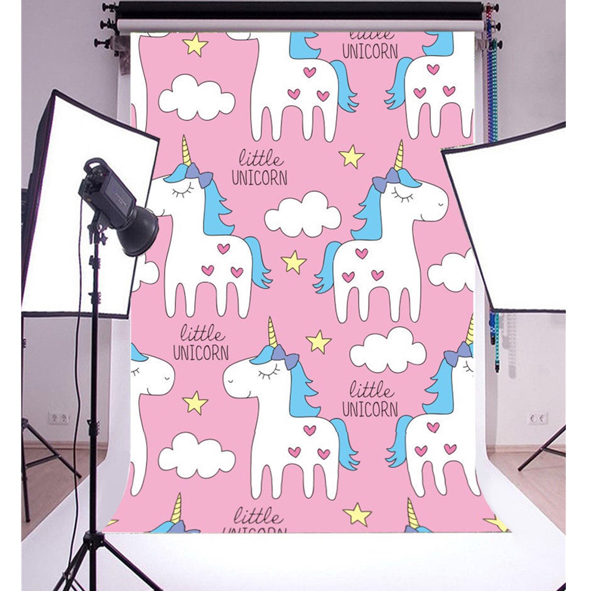 3x5FT-Cartoon-Pink-Unicorn-Cloud-Photography-Backdrop-Studio-Prop-Background-1394514-3