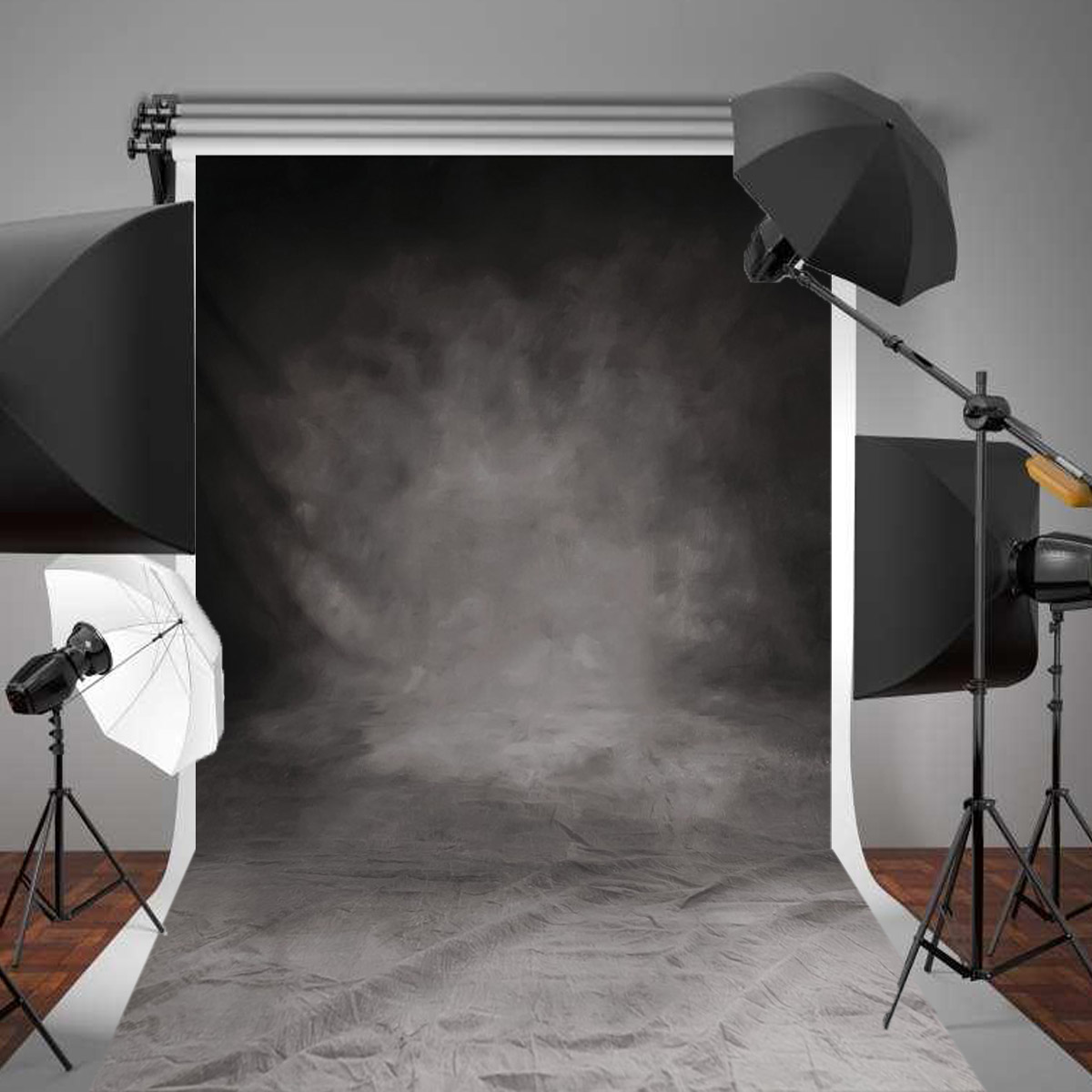 5x10FT-Large-Retro-Grey-Cloth-Backdrop-Photography-Studio-Props-Photo-Background-1142388-1