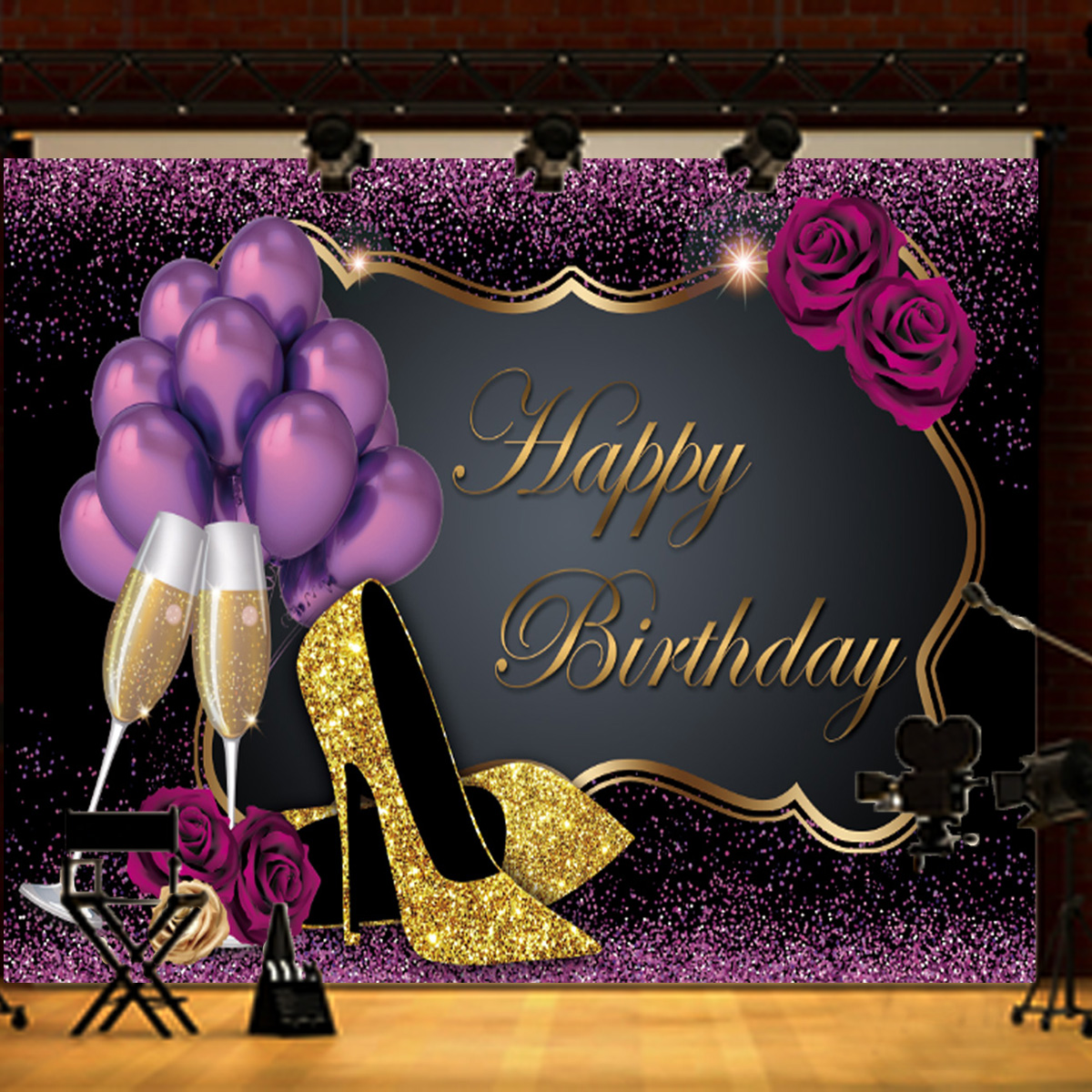 5x3FT-7x5FT-9x6FT-High-Heel-Glass-Purple-Balloon-Studio-Birthday-Photography-Backdrops-Background-1680184-2