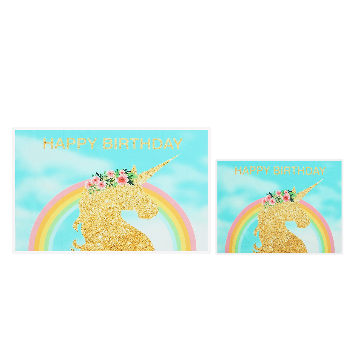 5x3ft-7x5ft-Golden-Unicorn-Rainbow-Photography-Backdrop-Studio-Prop-Background-1219154-6