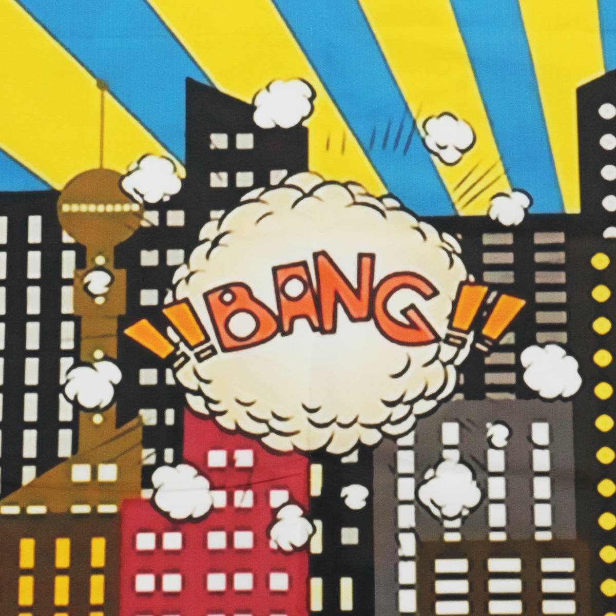 5x7FT-9x6FT-Vinyl-Cartoon-City-Bang-Booom-Photography-Backdrop-Background-Studio-Prop-1456839-2