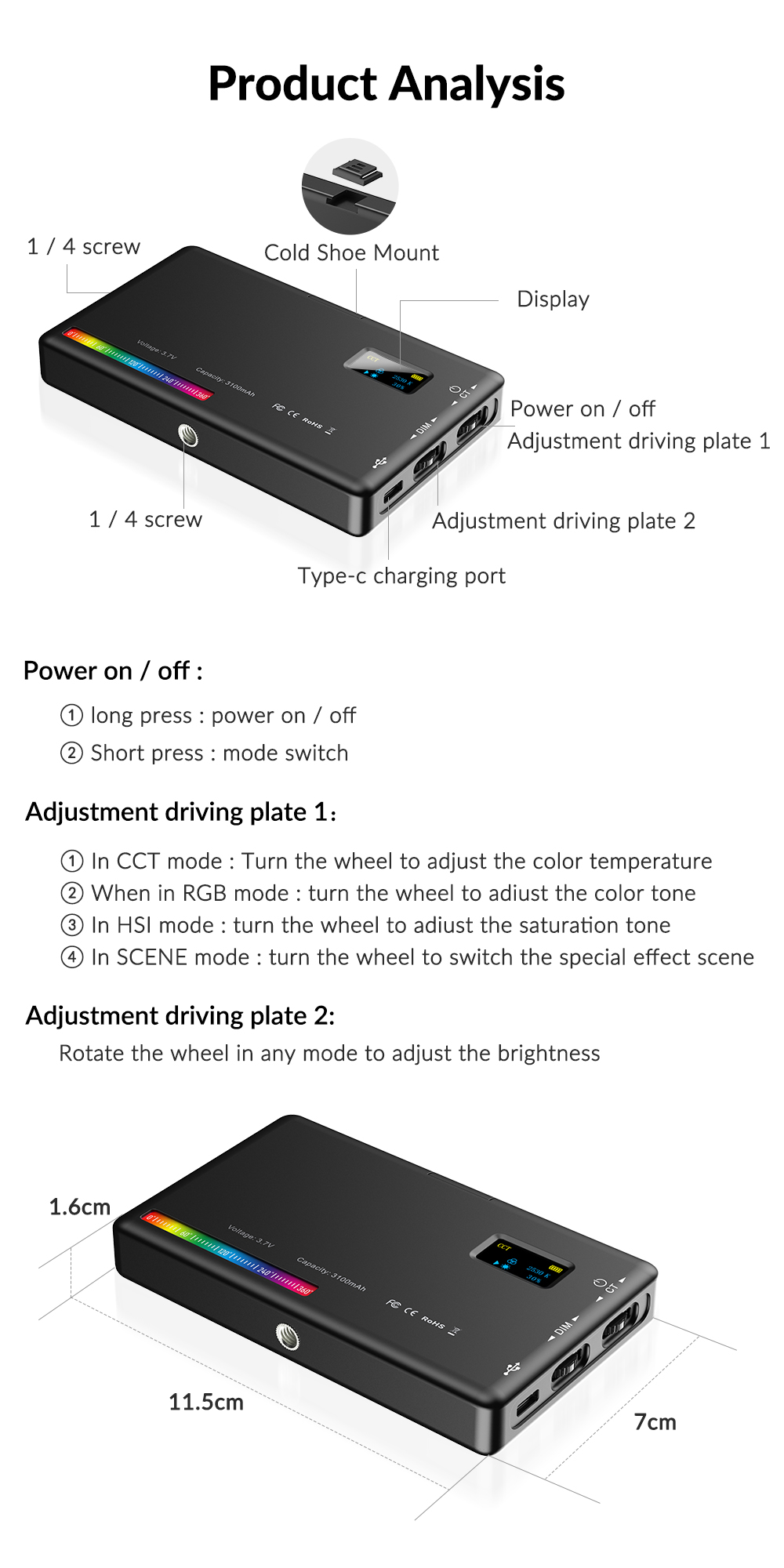 APEXEL-RGB-LED-Light-with-Tripod-20-Modes-Video-Camera-Lighting-Photography-Lamp-2500-9000K-for-Vlog-1955614-13