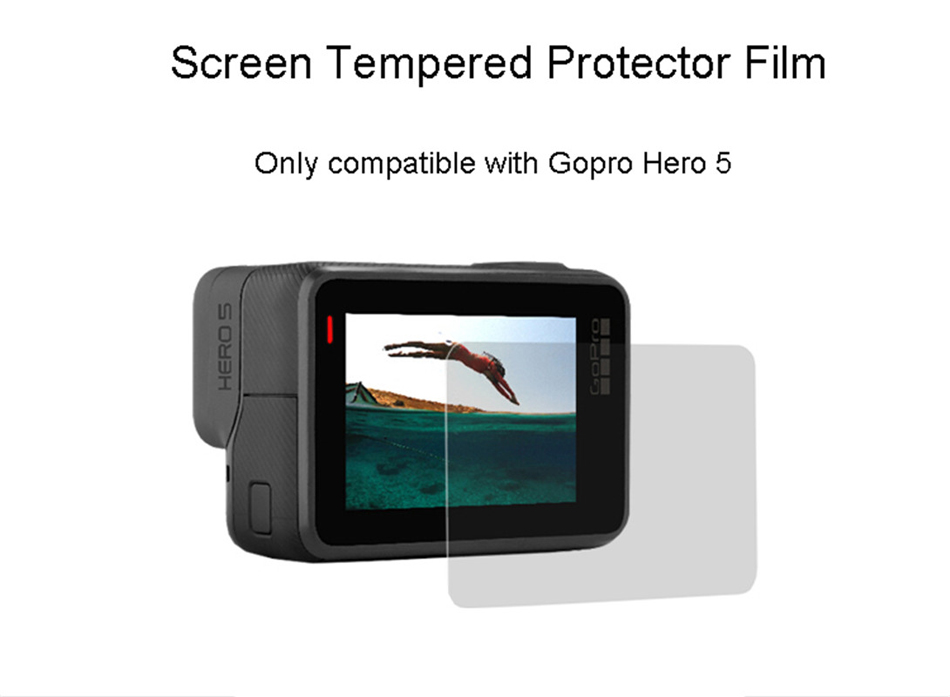 Camera-LCD-Protector-Screen-Film-Protective-Accessory-for-Gopro-Hero-5-with-Cleaning-Cloth-1096925-1