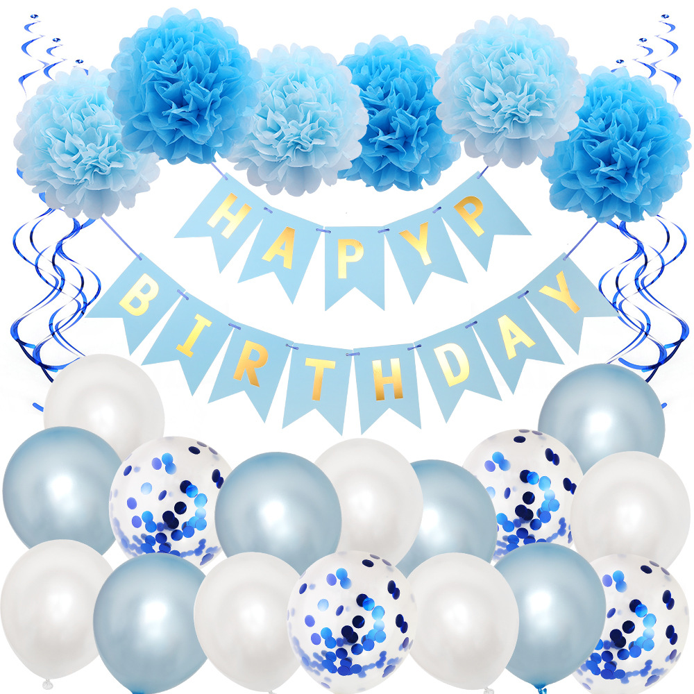 Happy-Birthday-Party-Decoration-Banner-Bunting-Balloons-Background-1734716-3