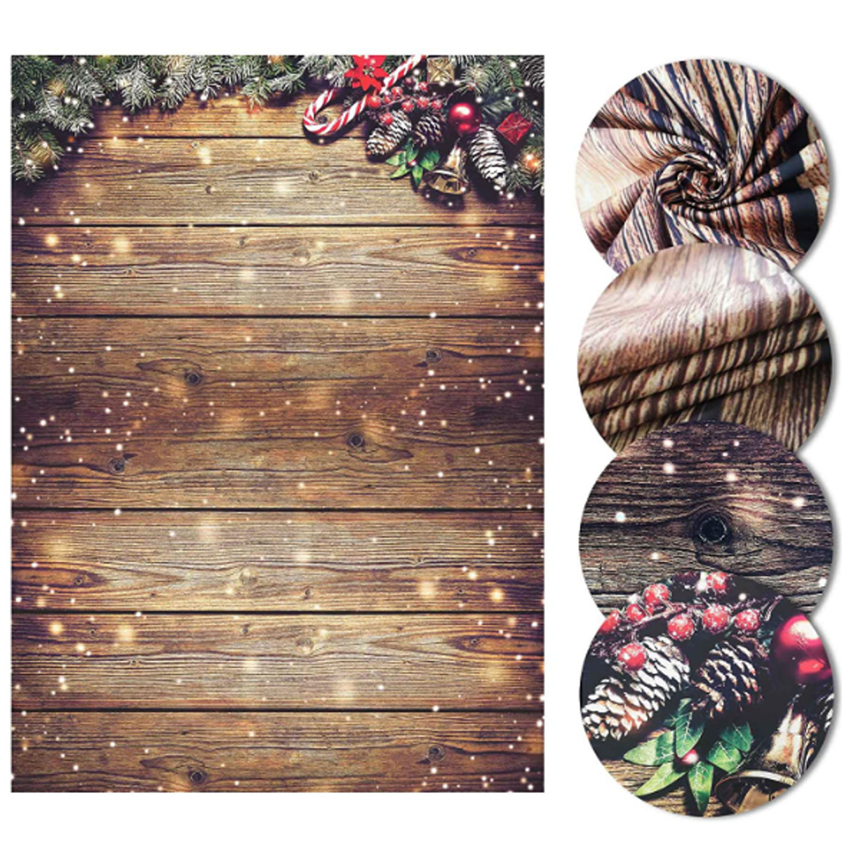 Horizontal-Vertical-Christmas-Photography-Backdrop-Snowflake-Glitter-Wood-Wall-Photo-Background-Stud-1764430-11