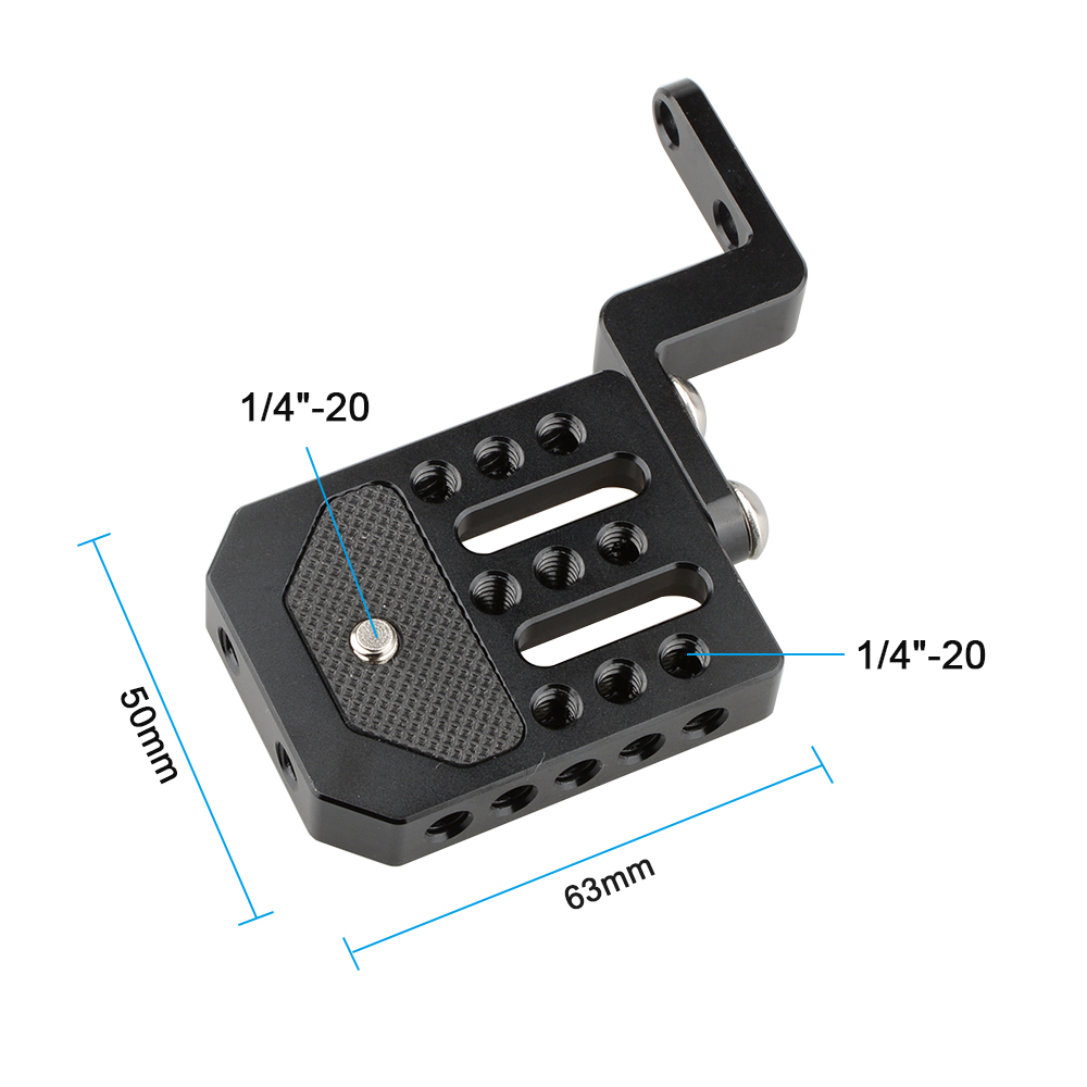 KEMO-C1851-Aluminum-Alloy-Extension-Cheese-Plate-for-Camera-Stabilizer-Cage-1433931-5