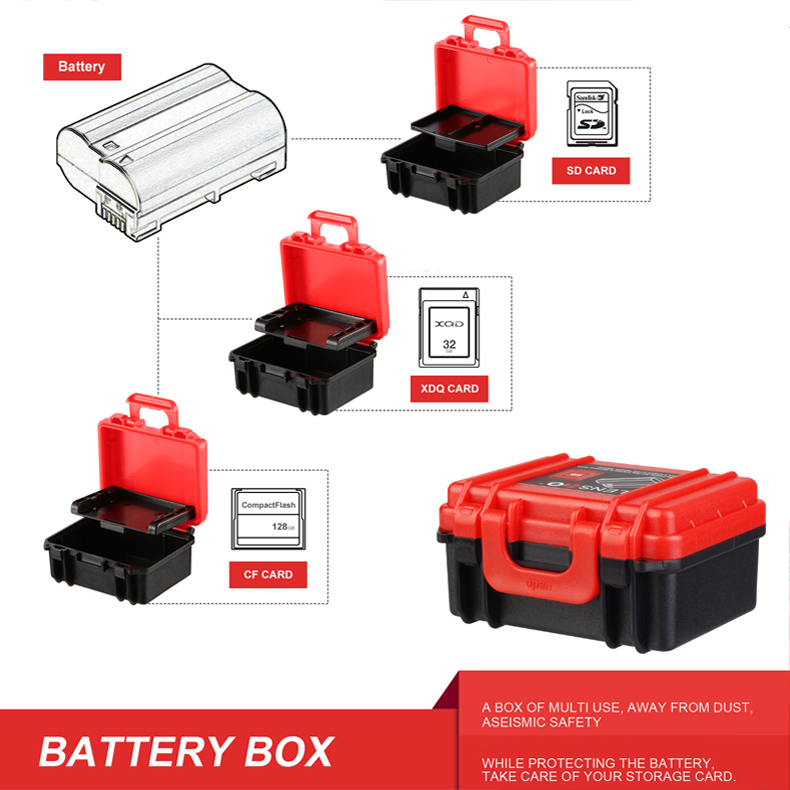 LENSGO-D800-SD-Dustproof-XQD-CF-Card-Case-Anti-pressure-Battery-Box-for-DSLR-Camera-1362178-1