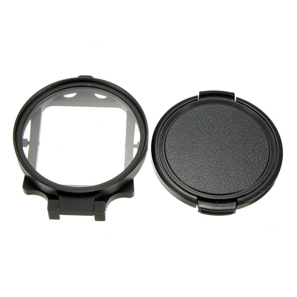 LINGLE-58mm-UV-Filter-Adapter-Ring-Cap-for-Gopro-Hero-5-Black-Waterproof-Housing-Case-1131155-2