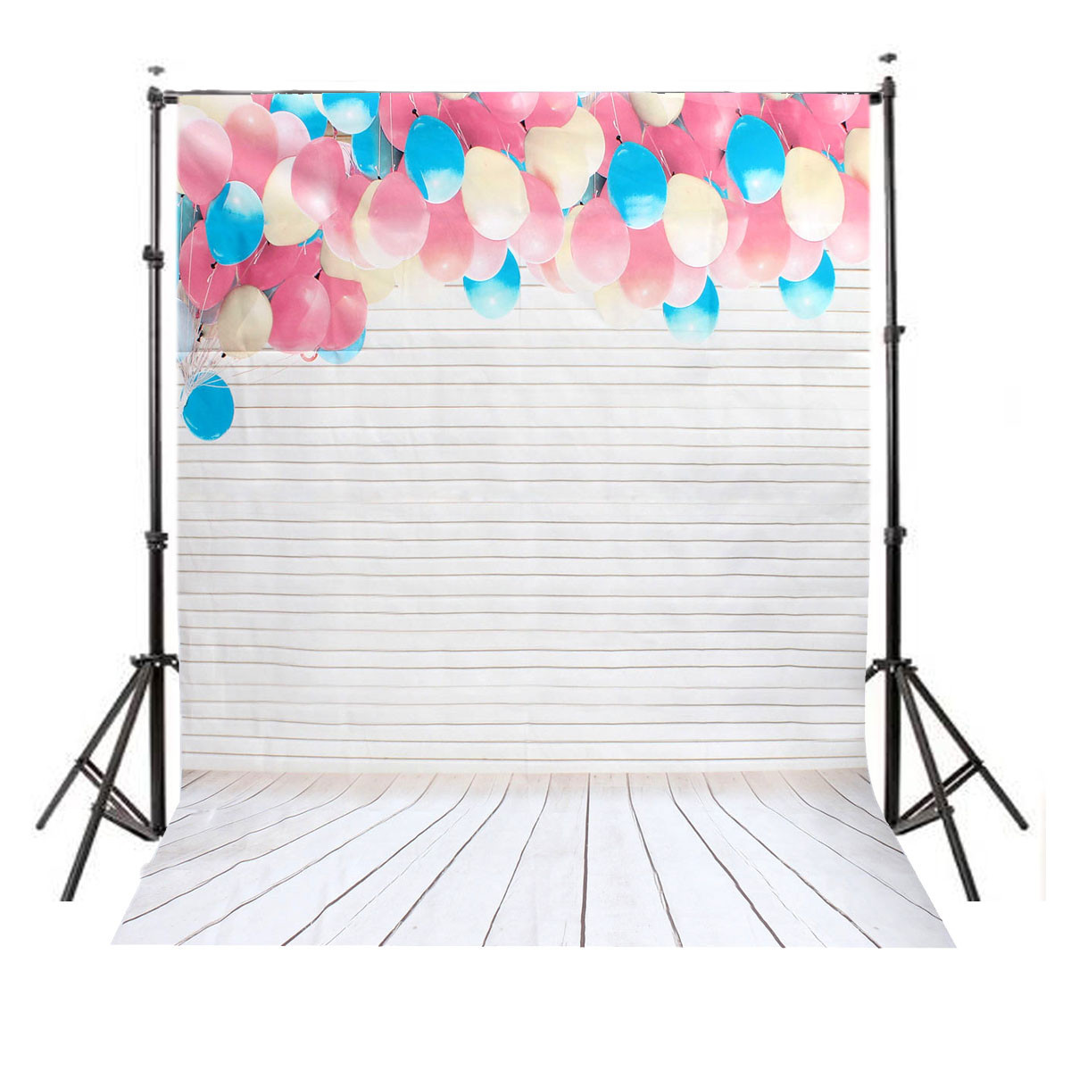 MOHOO-5x7FT-Colorful-Balloon-Wood-Floor-Silk-Backdrop-Photography-Background-Studio-Prop-1323653-1