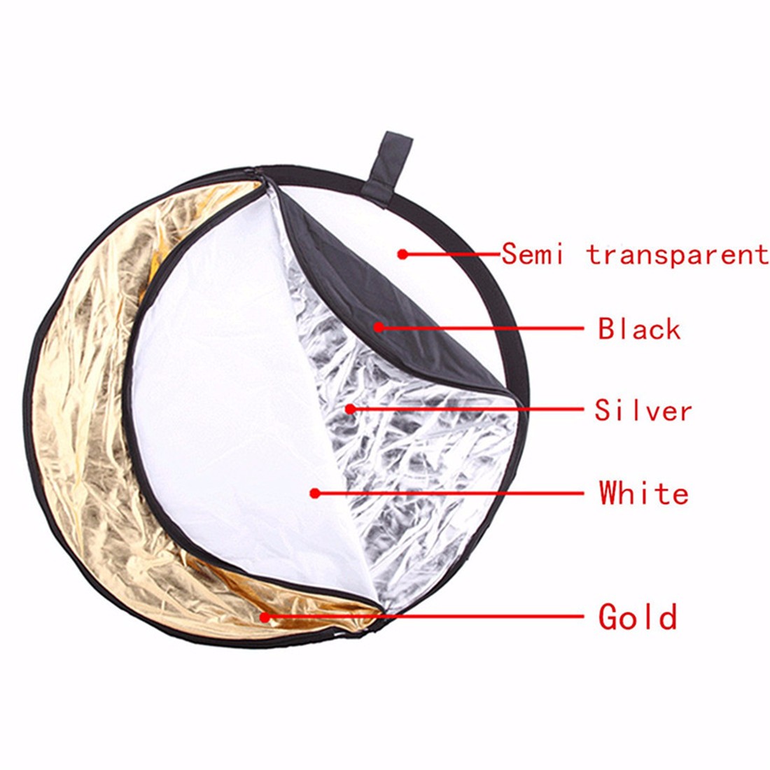 Mohoo-110cm-Round-Shape-5-in1-Studio-Photo-Multi-Disc-Collapsible-Light-Reflector-Photography-1974942-1