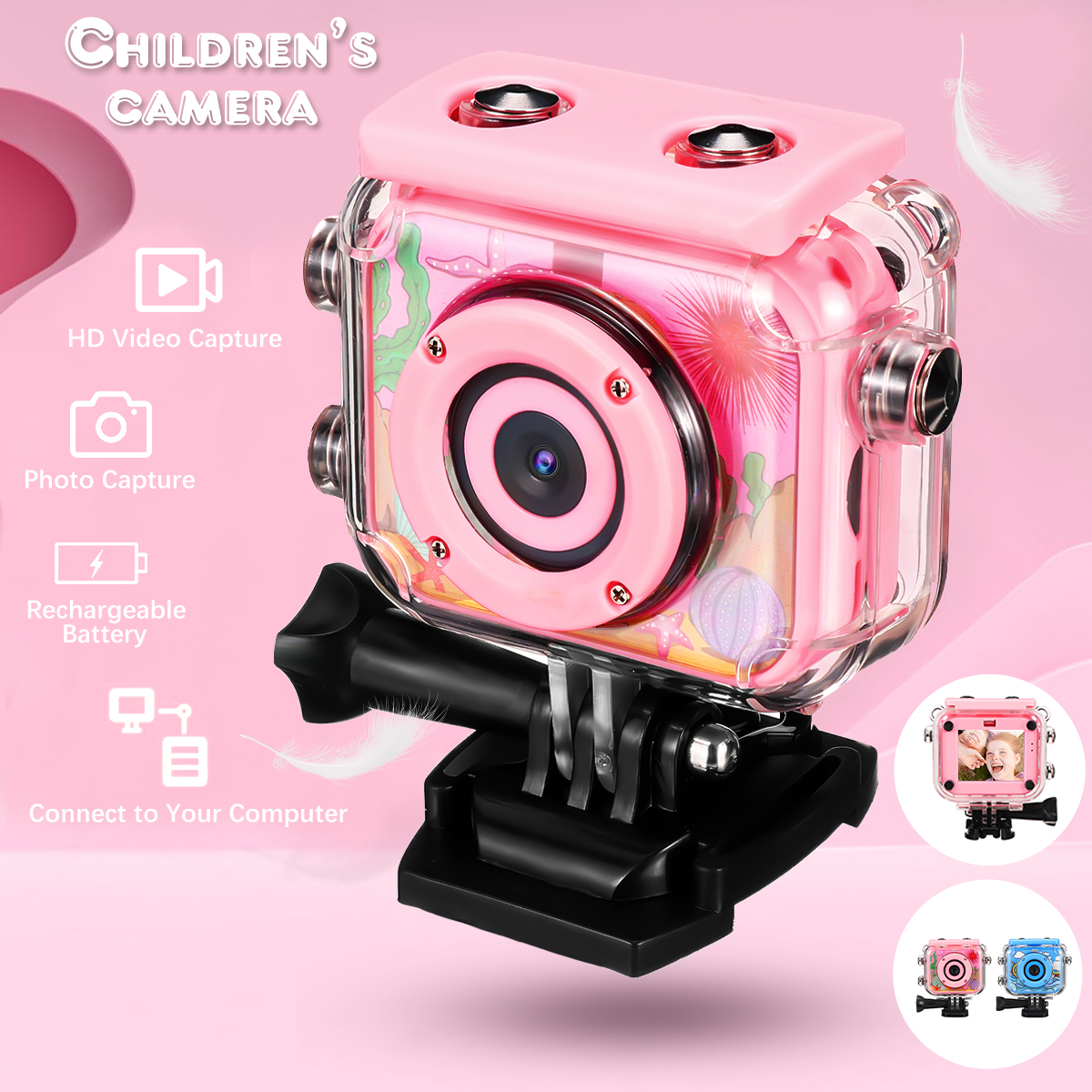 Ourlife-AT-G20B-1080P-HD-Mini-Children-Digital-Waterproof-Camera-Anti-Fall-Kid-Sports-Camera-1846750-1