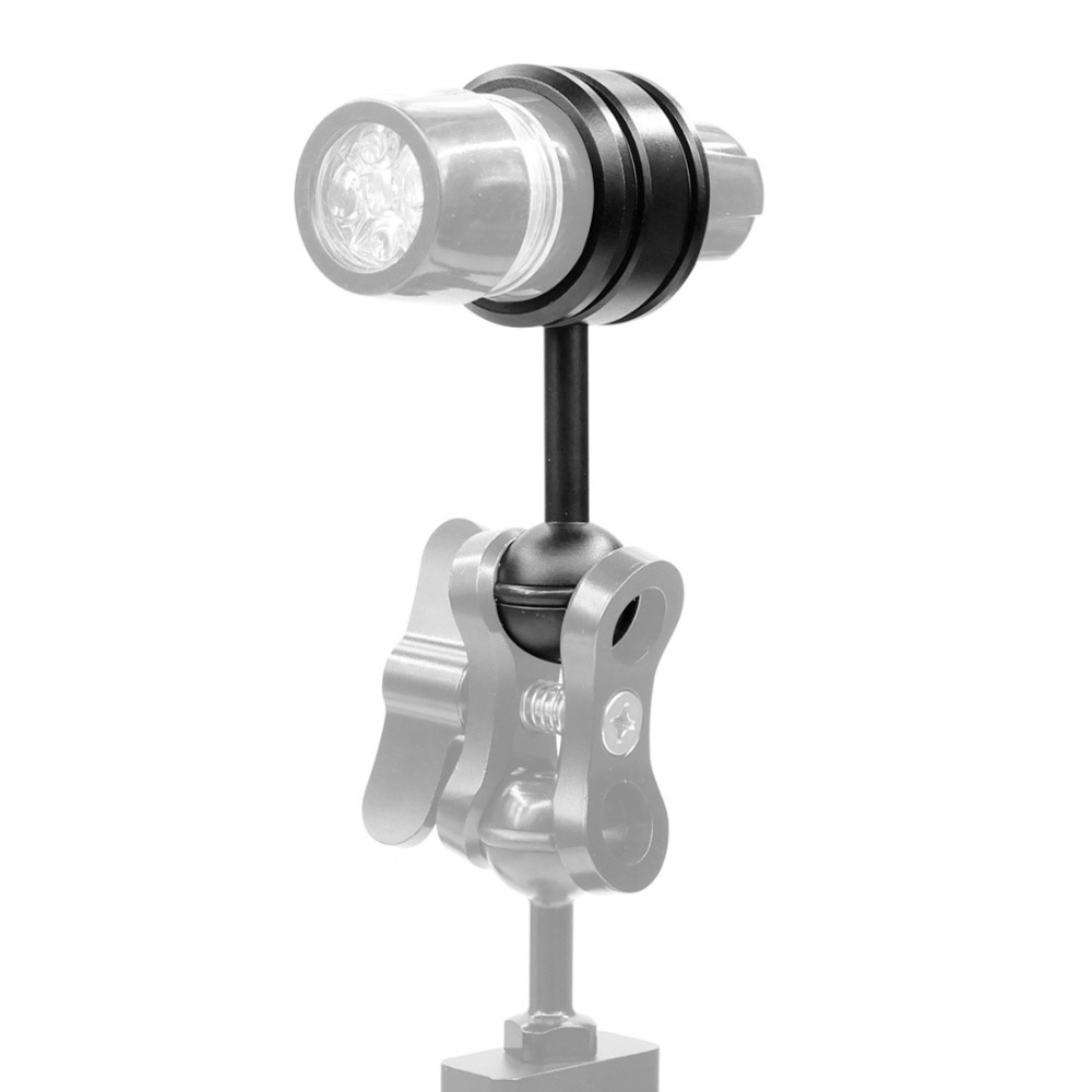 PULUZ-PU254-1-Inch-Ball-Head-Mount-Adapter-Magic-Arm-To-Diving-Light-Fixed-Clip-for-Underwater-Divin-1574561-2