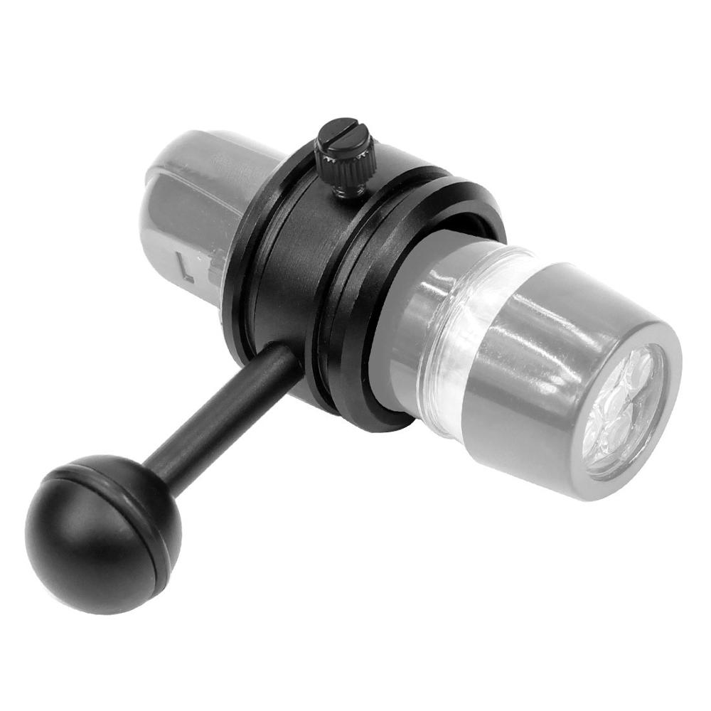 PULUZ-PU254-1-Inch-Ball-Head-Mount-Adapter-Magic-Arm-To-Diving-Light-Fixed-Clip-for-Underwater-Divin-1574561-3