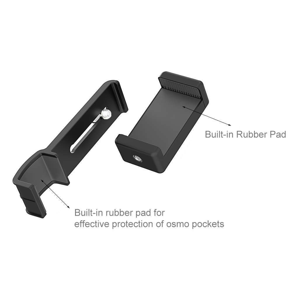 PULUZ-PU379-Holder-Phone-Clip-Fixing-Clamp-Mount-for-DJI-OSMO-Pocket-Gimbal-Sports-Camera-1481701-4