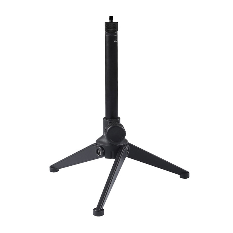 PULUZ-PU408-22cm-Desktop-Adjustable-Tripod-Stand-Selfie-Stick-LED-Ring-Light-Mount-Holder-for-Live-B-1686010-4