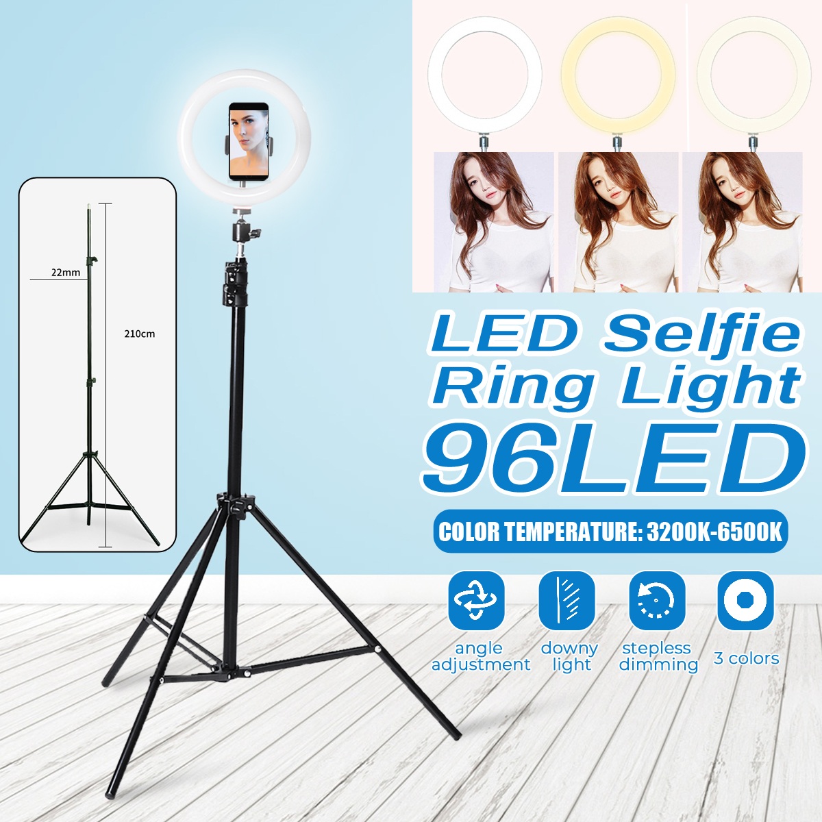 RK43-8-Inch-3200K-6500K-LED-Ring-Light-Selfie-Makeup-Mirror-Fill-Light-Photographic-Lamp-for-Youtube-1958385-1