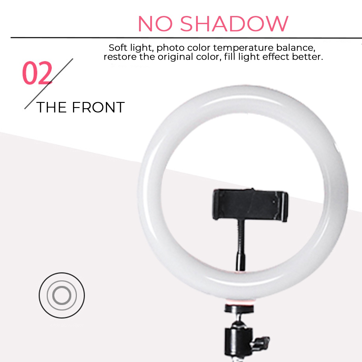 RK43-8-Inch-3200K-6500K-LED-Ring-Light-Selfie-Makeup-Mirror-Fill-Light-Photographic-Lamp-for-Youtube-1958385-5