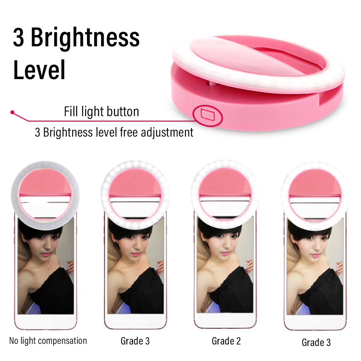 Round-LED-Ring-Light-Flash-Fill-Lamp-Clip-Camera-for-Mobile-Phone-Smartphone-Selfie-Photography-Live-1695056-2