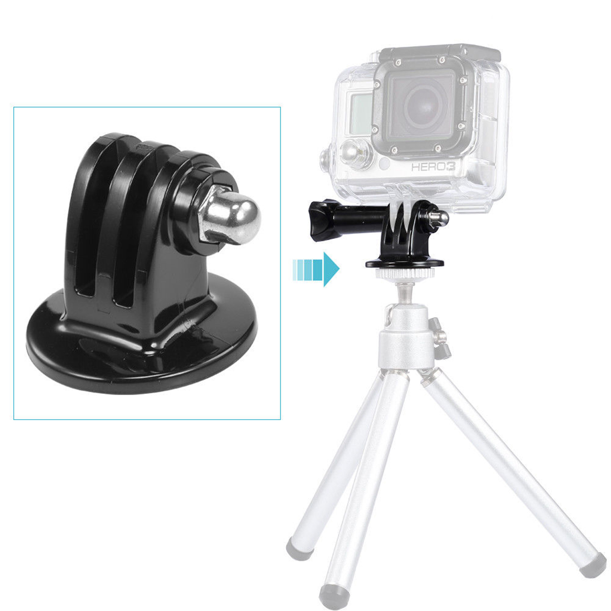 Tripod-Mount-Adapter-Long-Thumb-Knob-Screw-Bolt-For-GoPro-Hero-Sport-Camera-1679991-1