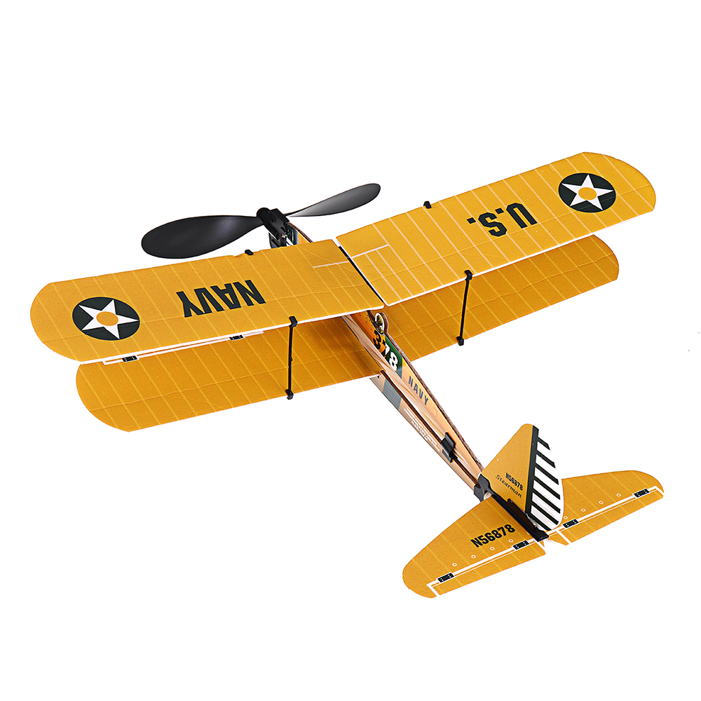 STEM-ZT-Model-18-Inches-STEARMAN-Rubber-Band-Powered-Aircraft-Model-Plane-Toy-1441112-3