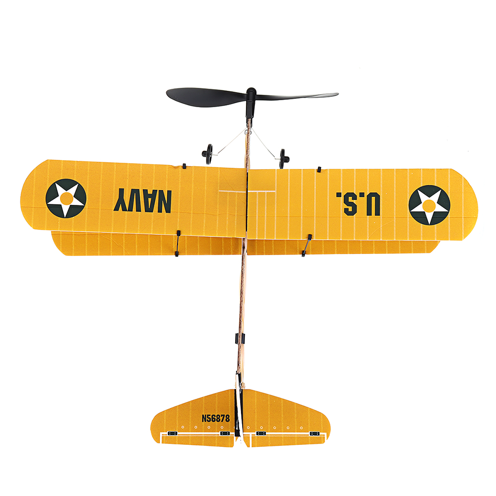 STEM-ZT-Model-18-Inches-STEARMAN-Rubber-Band-Powered-Aircraft-Model-Plane-Toy-1441112-7