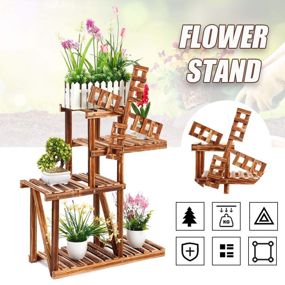 Solid-Wood-Flower-Plant-Display-Stand-Home-Garden-Plant-Flower-Pot-Storage-Rack-Durable-Balcony-Flow-1563692-1