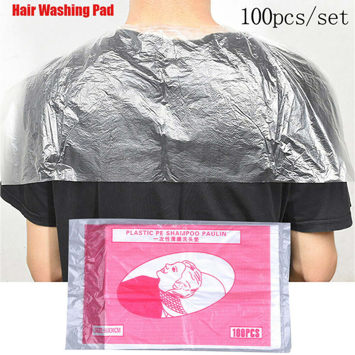 100Pcs-Disposable-Hair-Cutting-Cape-Hair-Cleaning-Hairdressing-Shawl-Home-Salon-1715381-1