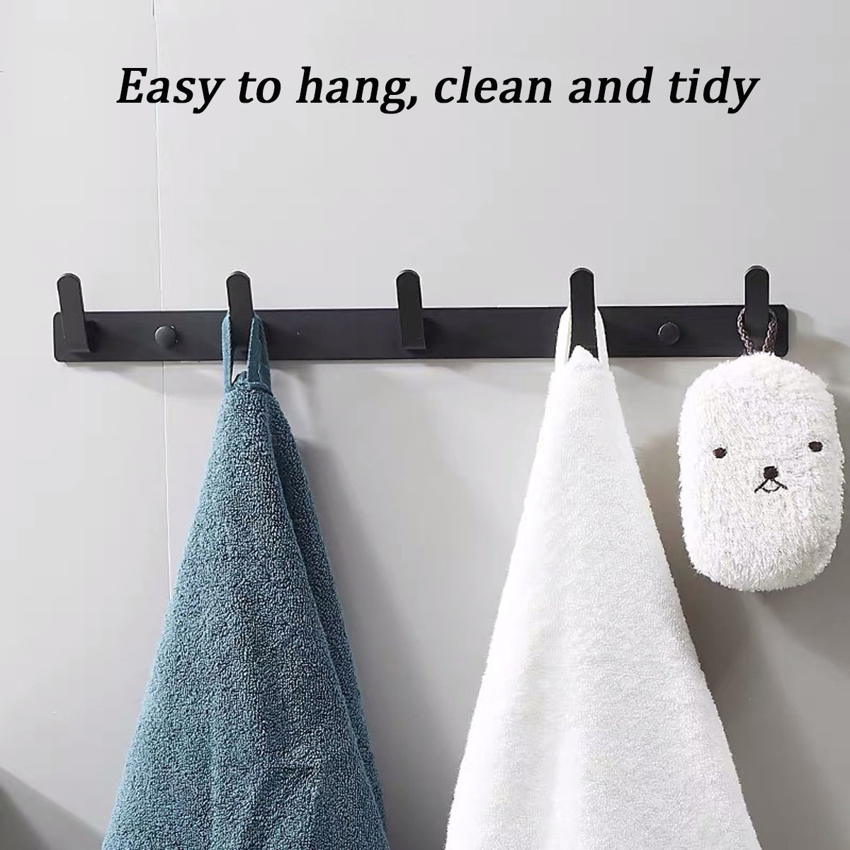 Aluminum-Wall-Mount-Hook-Hanger-Coat-Towel-Hat-Clothes-Rack-Bathroom-Kitchen-1786875-4