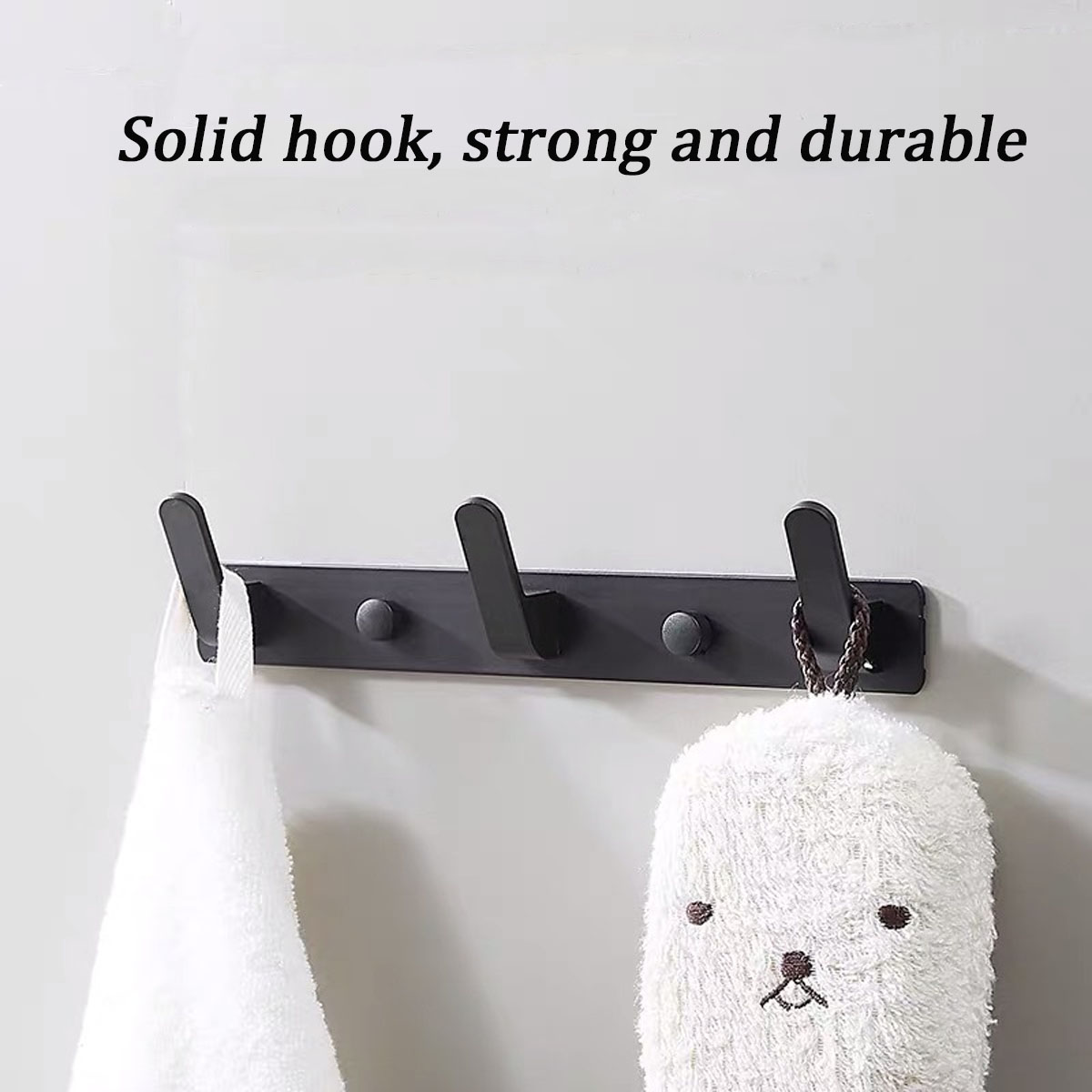 Aluminum-Wall-Mount-Hook-Hanger-Coat-Towel-Hat-Clothes-Rack-Bathroom-Kitchen-1786875-5