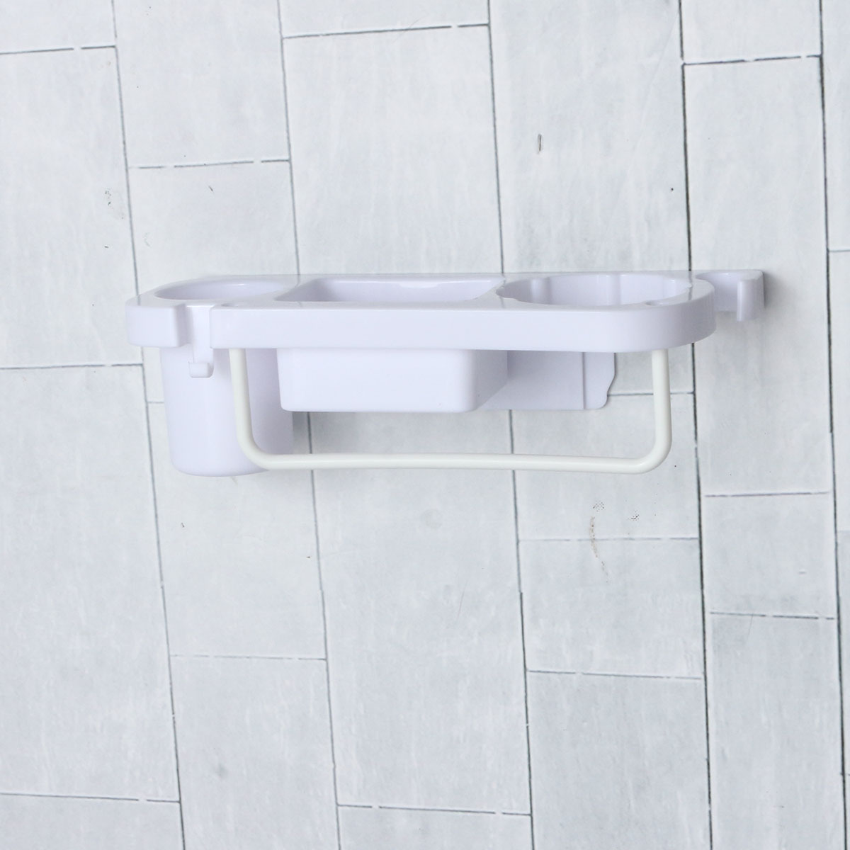 Multifunctional-Wall-Mount-Stand-Wal-Hanging-Storage-Rack-KitchenBathroom-1639258-2