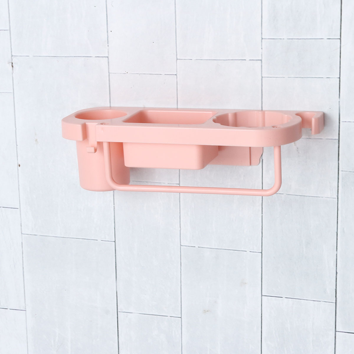 Multifunctional-Wall-Mount-Stand-Wal-Hanging-Storage-Rack-KitchenBathroom-1639258-4