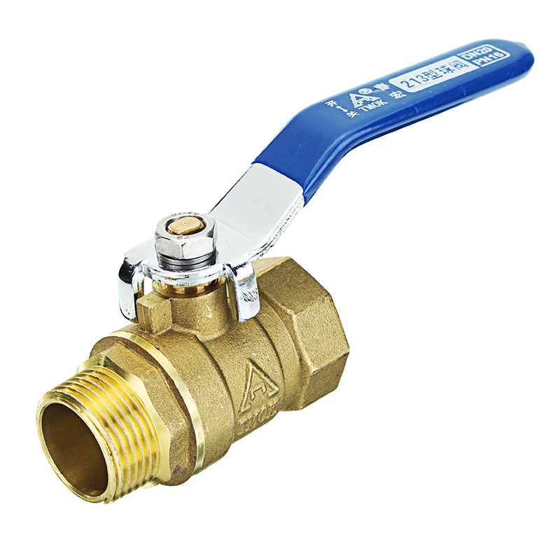 TMOK-38quot-12quot-34quot-Brass-Ball-Valves-Two-Piece-Inline-Lever-Handle-BSP-Male-x-Female-Thread-1239549-2