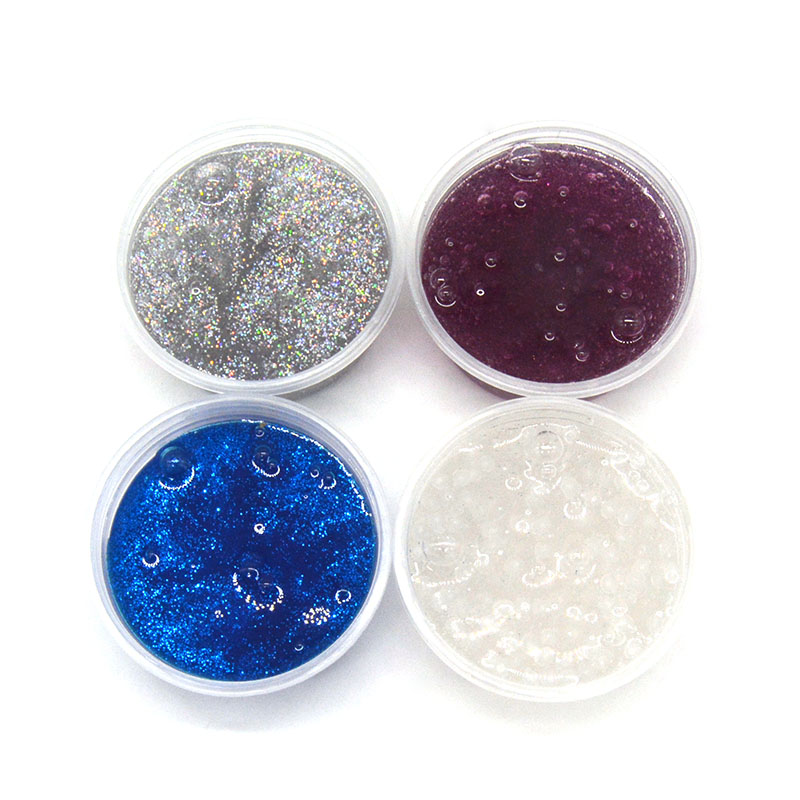 4PCS-Kiibru-Slime-DIY-Glitter-Shiny-Crystal-Clay-Rubber-Mud-Plasticine-Toy-Gift-Stress-Reliever-1191935-1