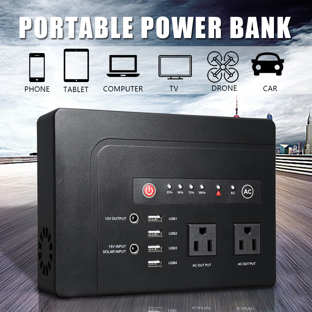 200W-146WH-110-240V-Solar-Pure-Sine-Wave-Inverter-Backup-Power-Station-Generator-Storage-1374108-1