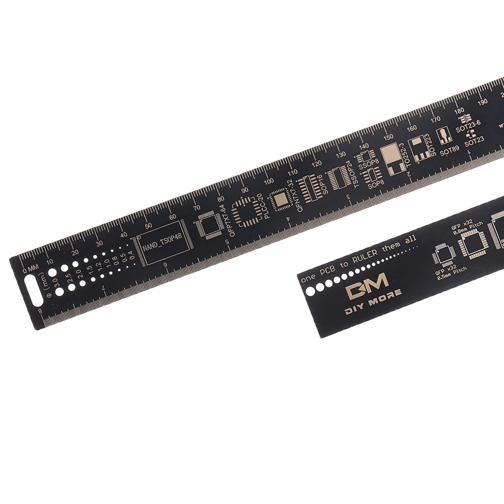 1525cm-PCB-Ruler-Measuring-Tool-Resistor-Capacitor-Chip-IC-Electronic-Straight-Scale-Engineering-Rul-1613403-4