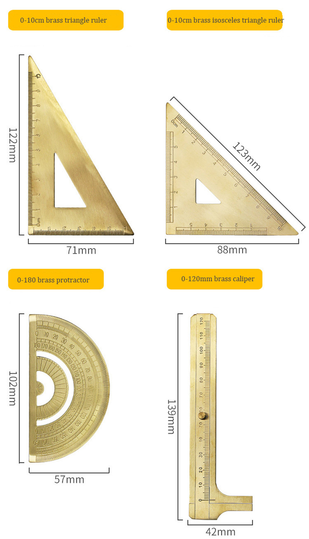 Brass-Ruler-Metal-Triangle-Straight-Ruler-for-Woodworking-Measuring-Ruler-Wave-Line-Drawing-Tools-1552691-4