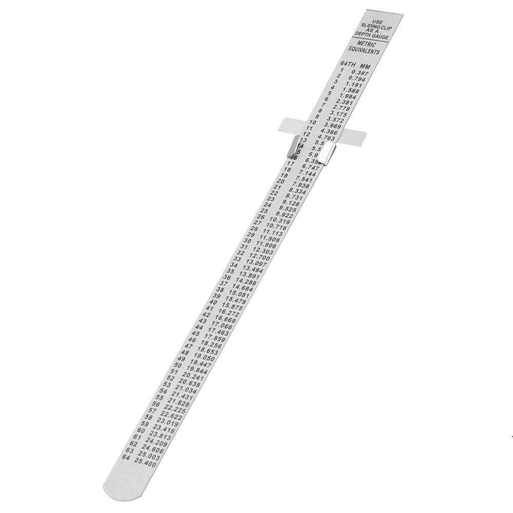 Machifit-6-Inch-0-150mm-Stainless-Steel-Gauge-Standard-Rule-Scale-Depth-Length-Gauge-Marking-Measuri-1450776-3