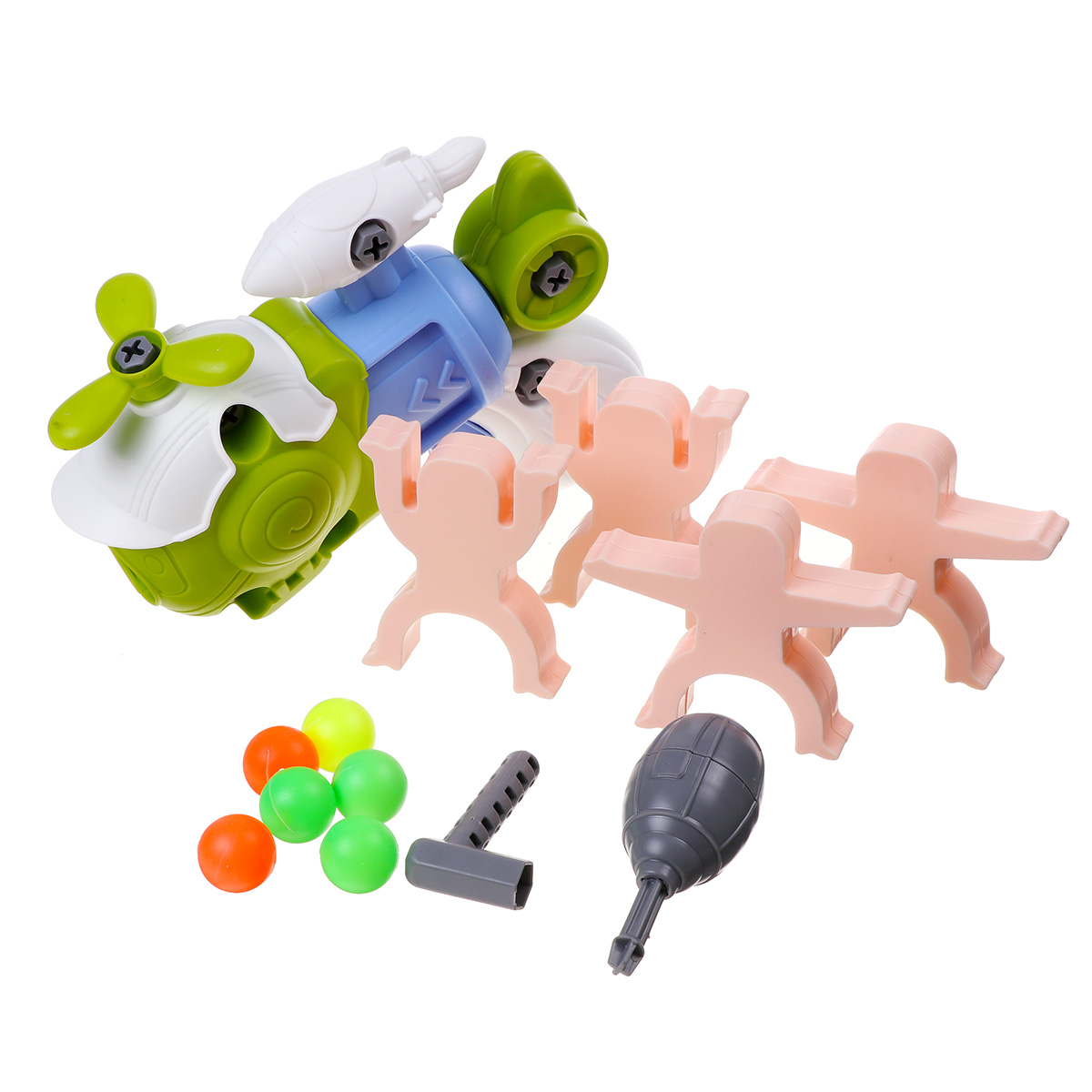DIY-Disassembly-DinosaurAirplane-Guns-Play-Set-Model-Blocks-Assemble-Educational-Toy-for-Kids-Gift-1829732-12