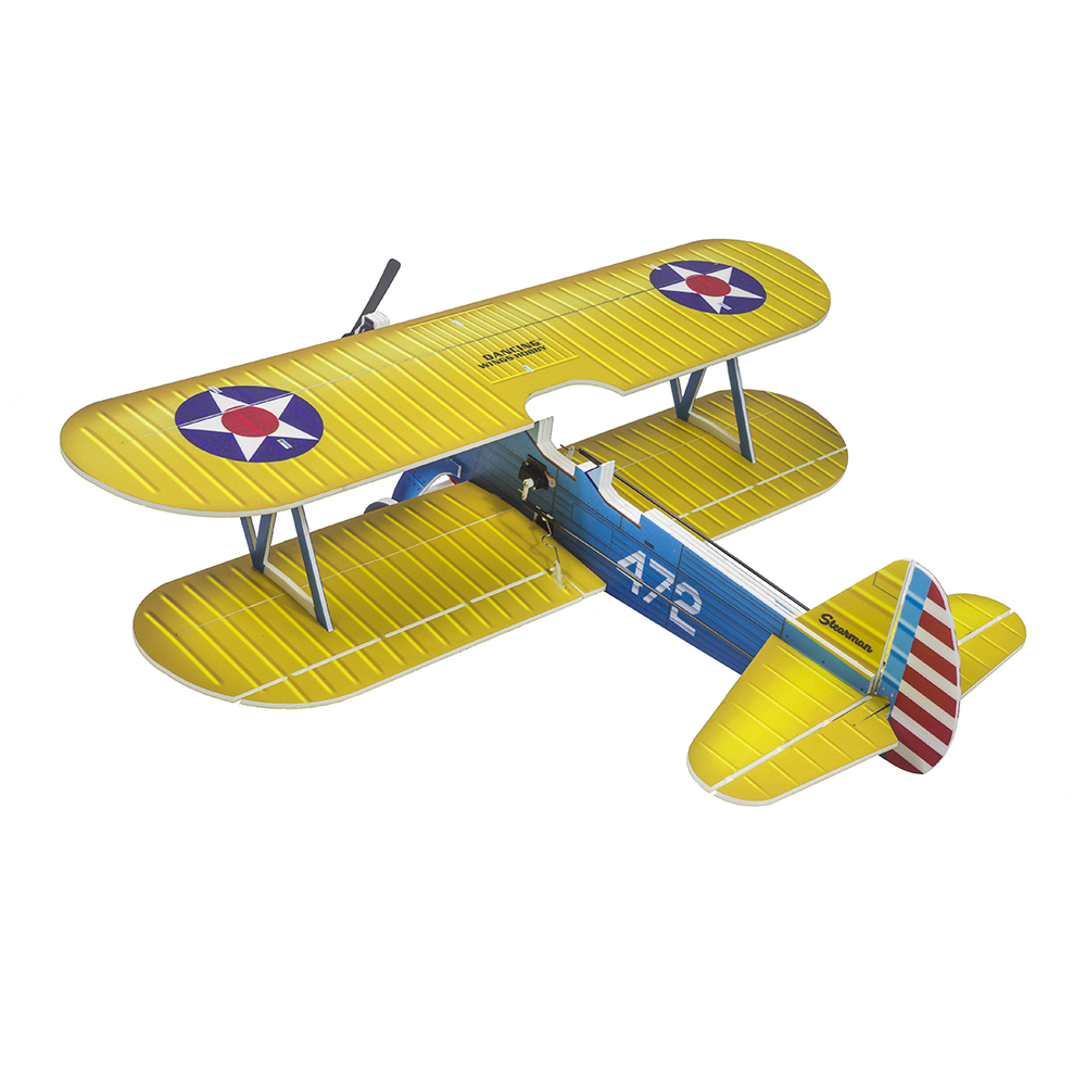 Dancing-Wings-Hobby-E25-Stearman-PT-17-Kaydet-450mm-Wingspan-PP-Material-RC-Airplane-Flying-Wing-KIT-1776729-3