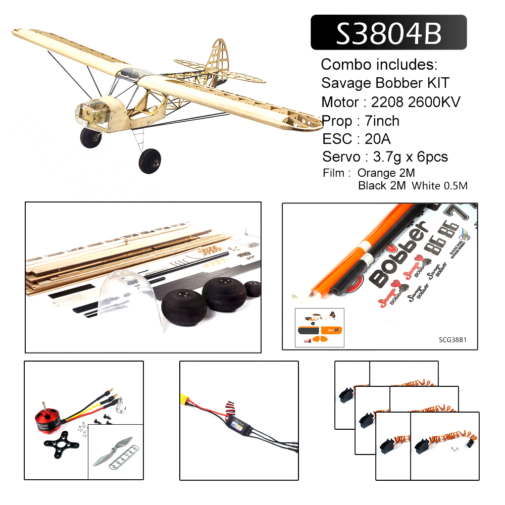 Dancing-Wings-Hobby-S38-Savage-Bobber-1000mm-Wingspan-Balsa-Wood-Laser-Cut-RC-Airplane-Kit-1916680-13