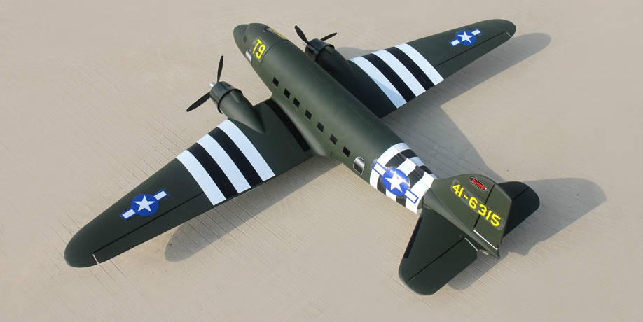 Dynam-C47-Skytrain-Green-V2-1470mm-Wingspan-EPO-Twin-Engine-RC-Airplane-Beginner-PNP-1774051-6