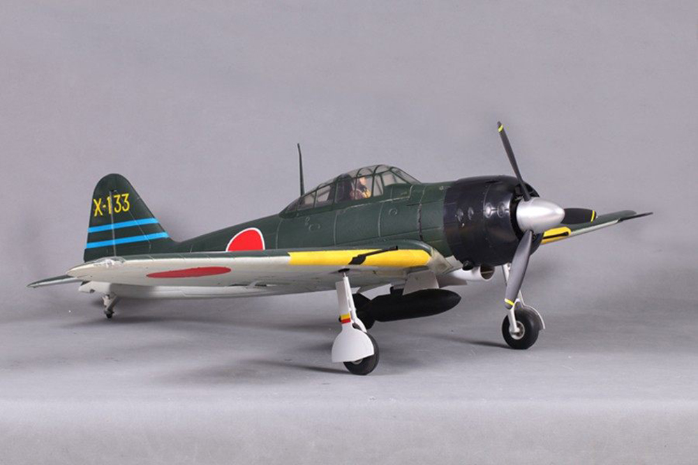 FMS-A6M-Zero-1400mm-551quot-Wingspan-Green-RC-Airplane-PNP-1786934-13