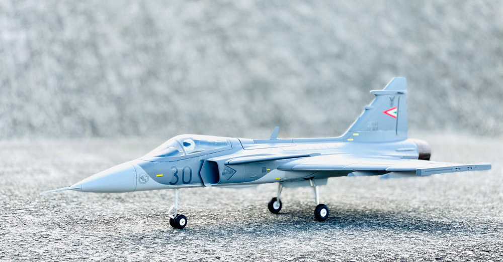 VOTIK-Gripen-JAS-39-AC-765mm-Wingspan-70mm-Ducted-Fan-EDF-Jet-EPO-Fighter-RC-Airplane-KITPNP-1859585-2