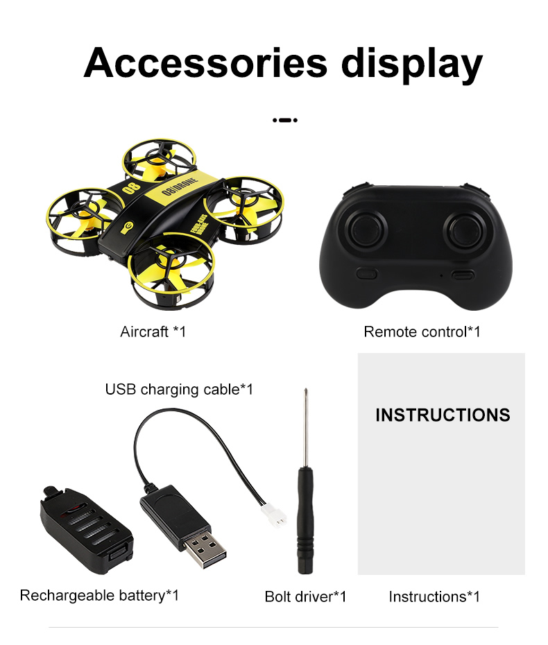 Funsky-RH821-Mini-Altitude-Hold-Headless-Mode-Spin-Flight-24G-RC-Drone-Quadcopter-RTF-1825810-16