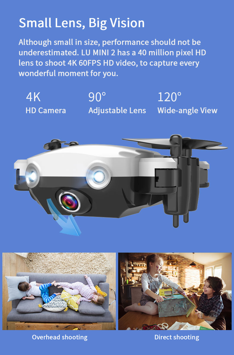 XLURC-LU-Mini-2-WiFi-FPV-With-4K-HD-Camera-Altitude-Hold-Mode-RC-Drone-Quadcopter-RTF-1722826-7