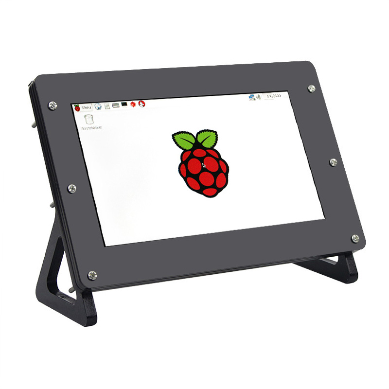 Caturda-C1034-7-Inch--Screen-Split-Style--Acrylic-Protect-Cover-fits-C0960-for-Raspberry-Pi-1718224-6