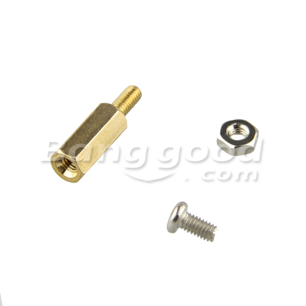 DIY-11MM-Hexagon-Brass-Cylinder--Screw--Nut-Kits-For-Raspberry-Pi-985892-3