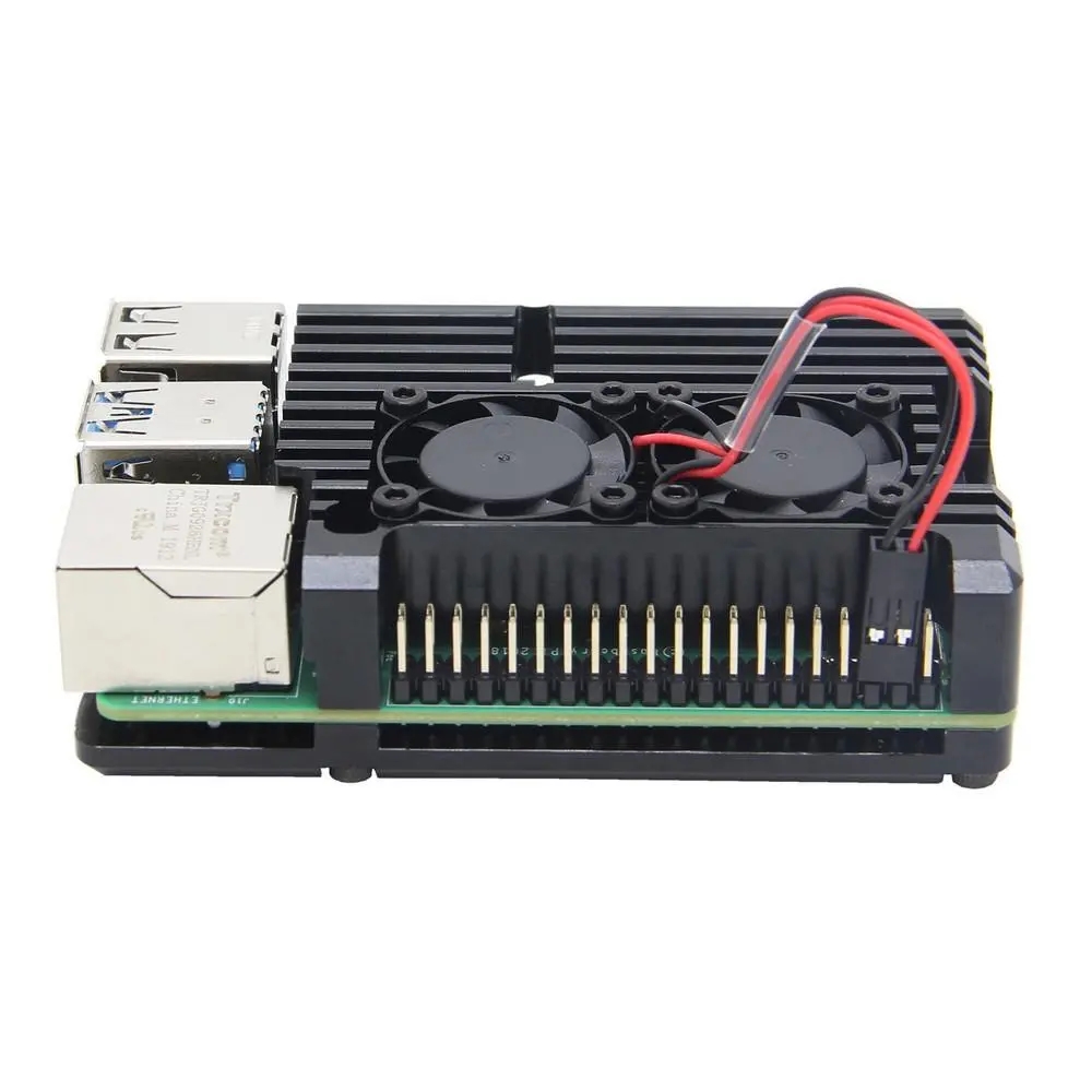 YAHBOOM-Armor-Aluminum-Alloy-Case-Protective-Shell-Metal-Enclosure-with-Dual-Fan-for-Raspberry-Pi-4--1777192-3