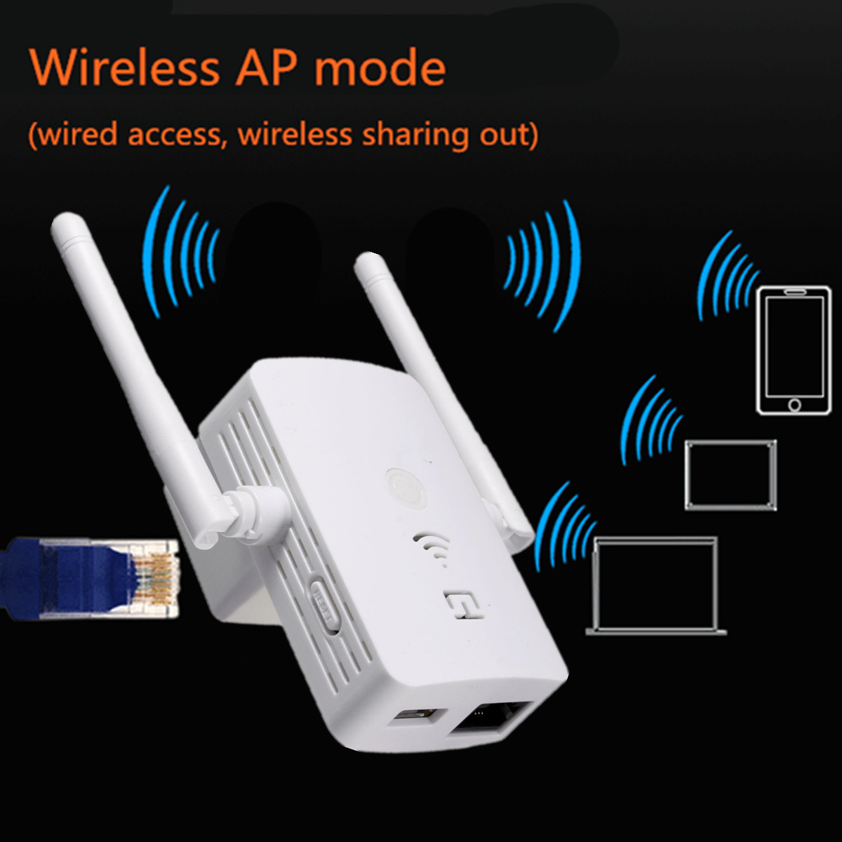 150Mbps-Wireless-WiFi-Range-Extender-Signal-Booster-Router-Repeater-Dual-Antenna-with-LAN-USB-Port-1119784-6