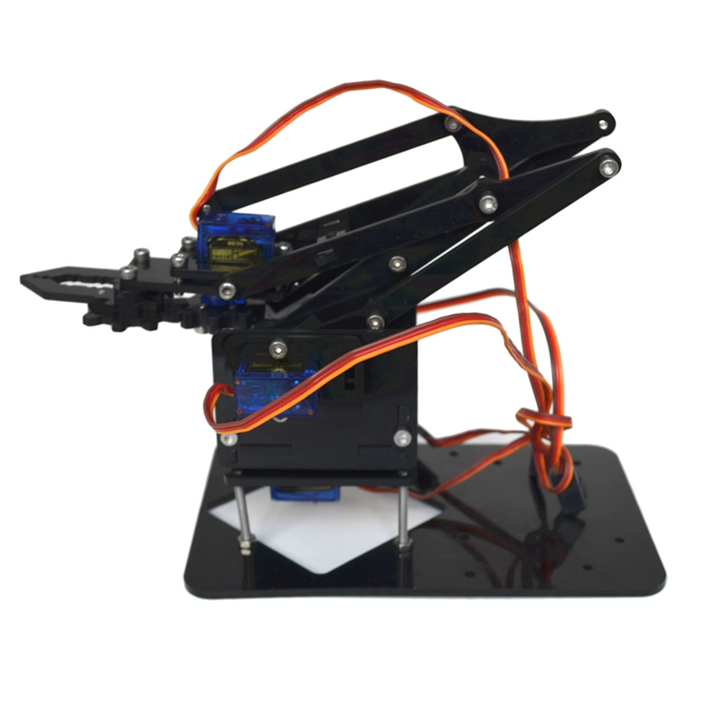 4DOF-Assembling-Acrylic-Mechine-Robot-Arm-with-SG90-Plastic-Gear-Servo-For-Robot-DIY-1185185-2